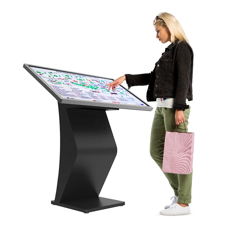 

32" 43"Android/ Windows Floor Stand Display Interactive Kiosk Advertising Information Indoor Touch Screen Multimedia Information
