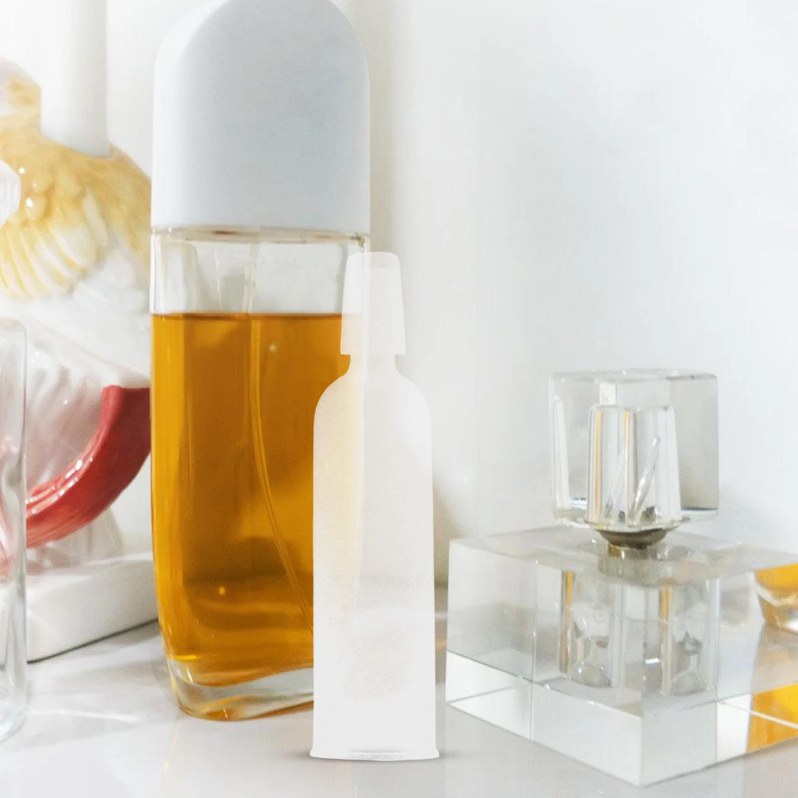 

10pcs Silicone Dropper For Dual Compartment Water Powder Bottles Precision Liquid Transfer Refillable Small Dropper Bottle