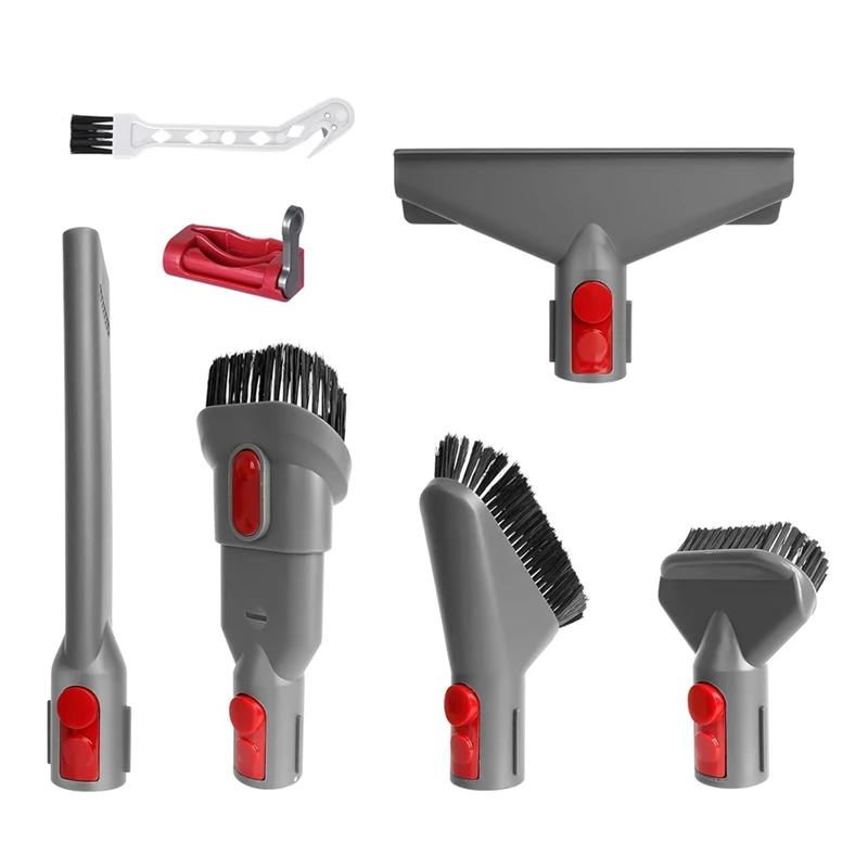 【Berserkk】ダイソン V7 V8 V10 V11 用、アクセサリーセット ブラシノズル、家や車内を清潔にするオールインワンソリューション