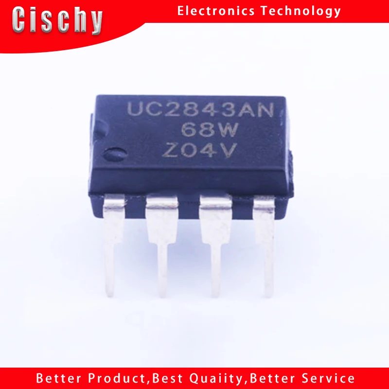 

10pcs/lot UC2843 UC2843B UC2843AN DIP-8 In Stock