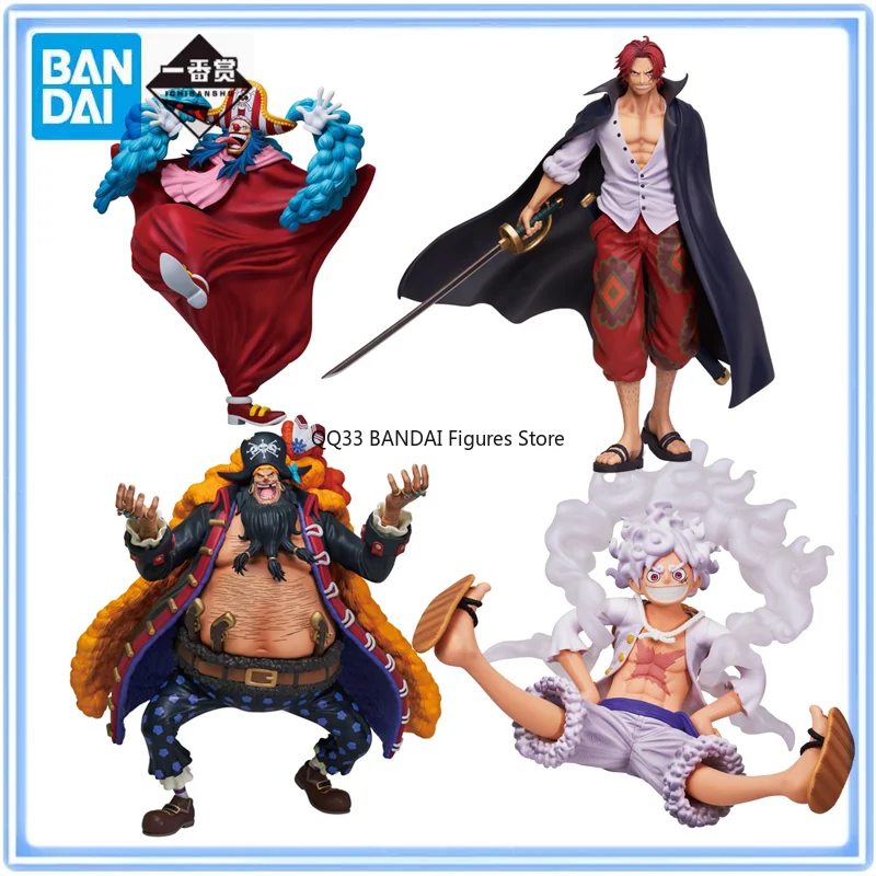 

BANDAI Ichiban Kuji ONE PIECE MASTERLISE EXPIECE Shanks Marshall·D·Teach Luffy Buggy Action Figure Collectible Ornaments Model