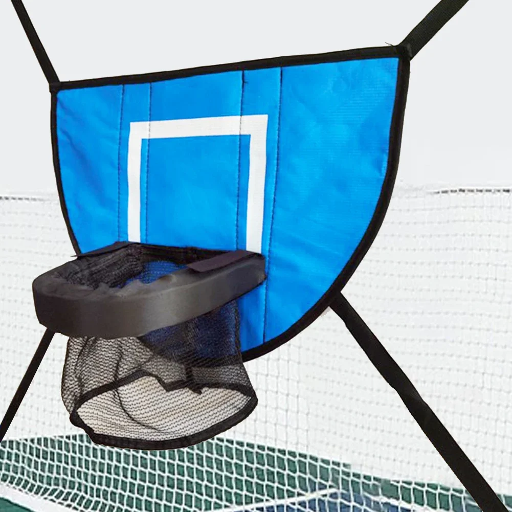 Trampolino canestro da basket con pompa palline da basket trampolino Mini Hoop basket facile da montare accessori per trampolino