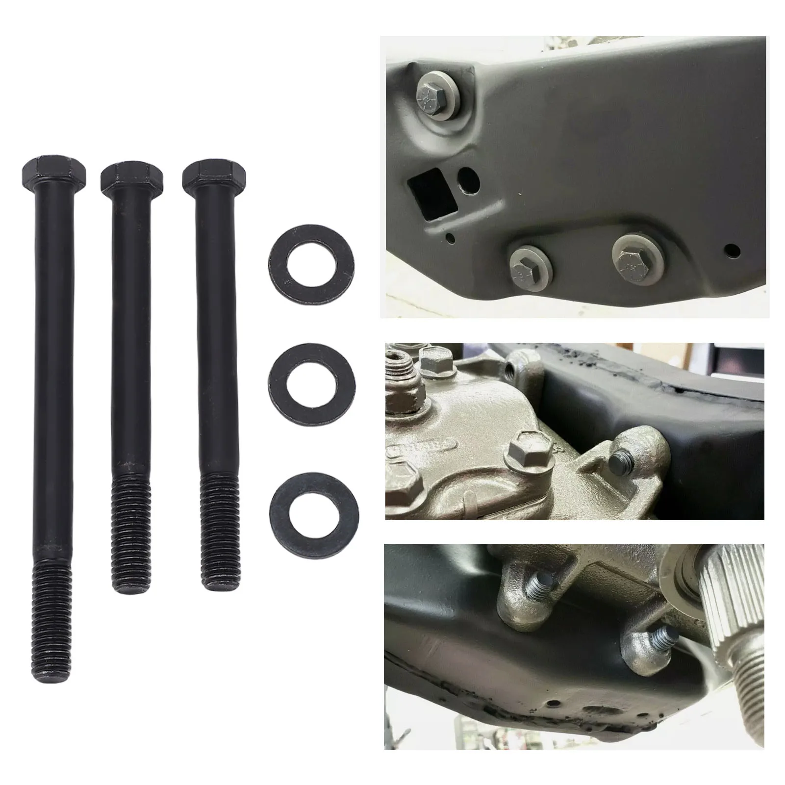 

Steering Gear Box To Frame Bolts Metal High Hardness Steering Gear Box Mounting Bolts Replacement for Grand Prix