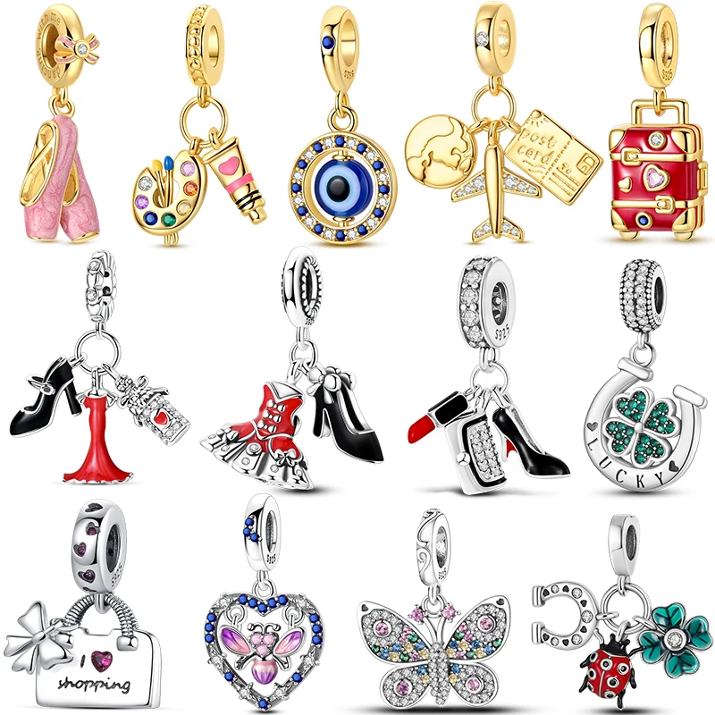 

Devil Eyes 925 Sterling Silver Infinity Eternal Symbol Positioning Buckle Blue Turtle Charms Pendant Original Fits Women Jewelry