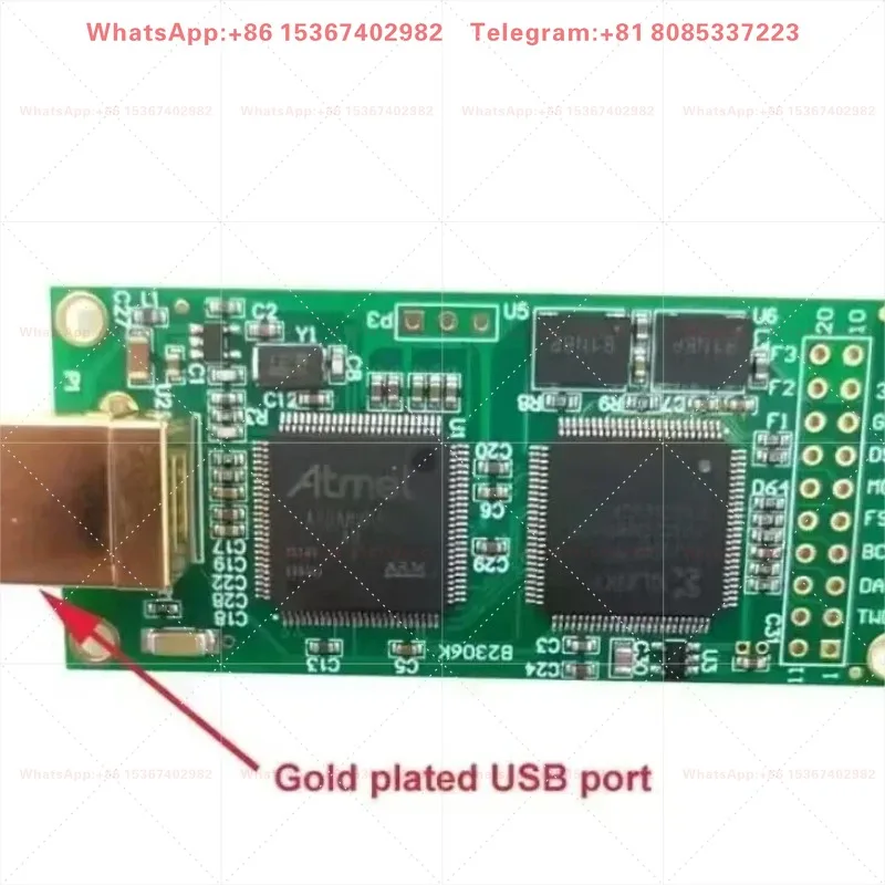 Combo384 Module, SITIME Crystal Oscillator USB Digital Interface DSD512 High-Fidelity Audio Adapter Board