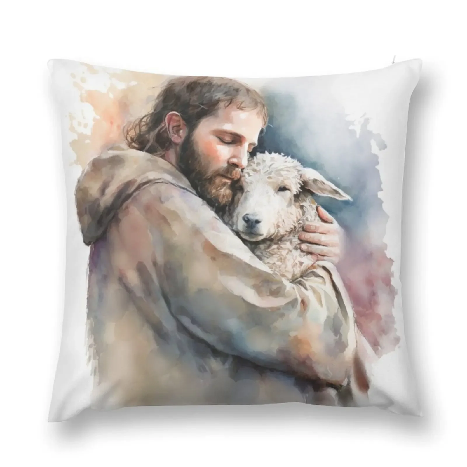 The Good Shepherd IV Throw Pillow Pillow Cases Decorative Cushion Cover Anime ornamental pillows pillow