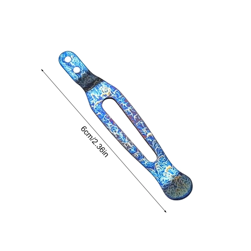 Pocket Clip Back Clamp Carry Enhancement Attachment Fit for Rick Hinderer, XM18 XM24, Half Track Slicer Tool DropShipping