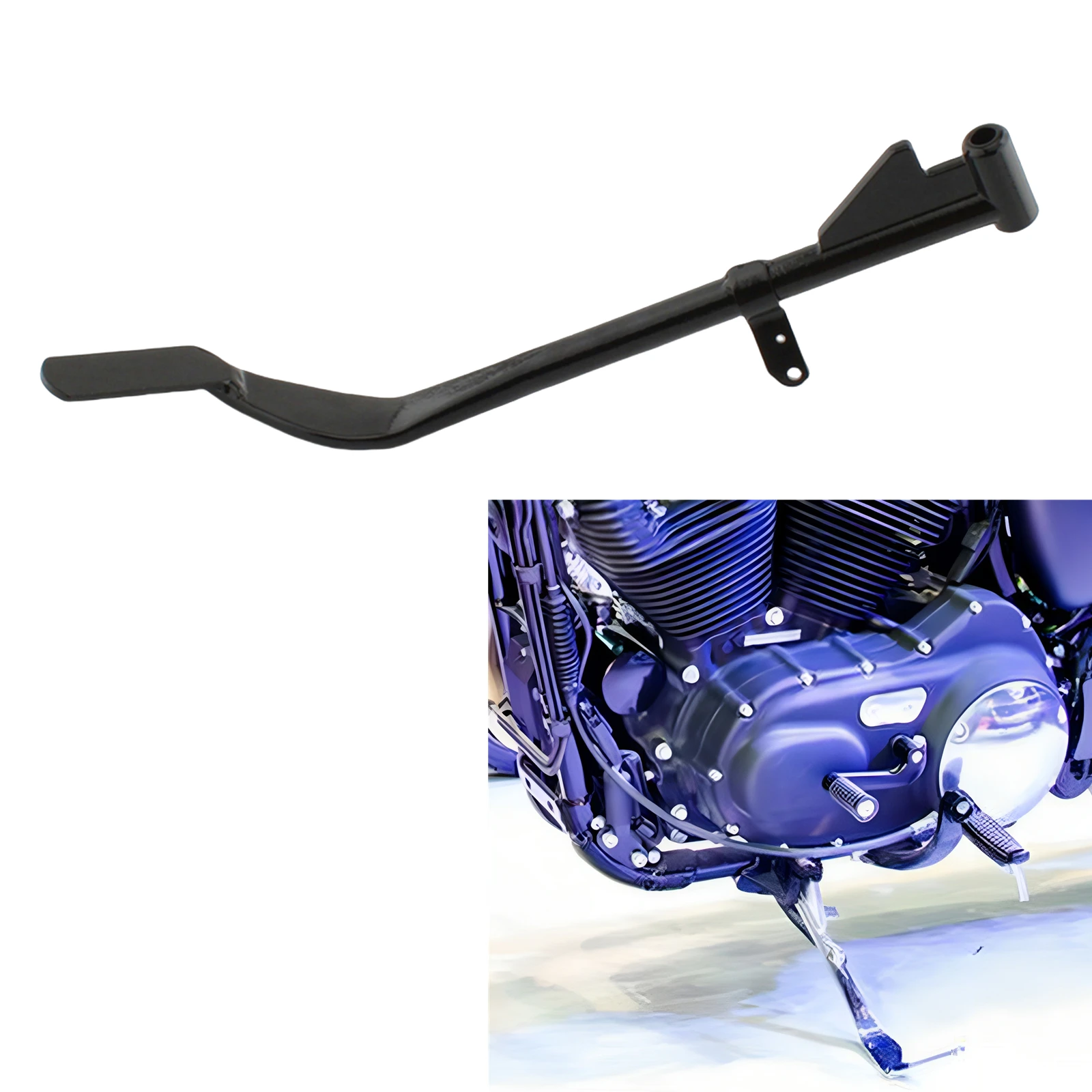 

Motorcycle Centre Kickstand Parking Stand Bracket For Harley-Davidson Iron 1200 883 1200 Low XLL