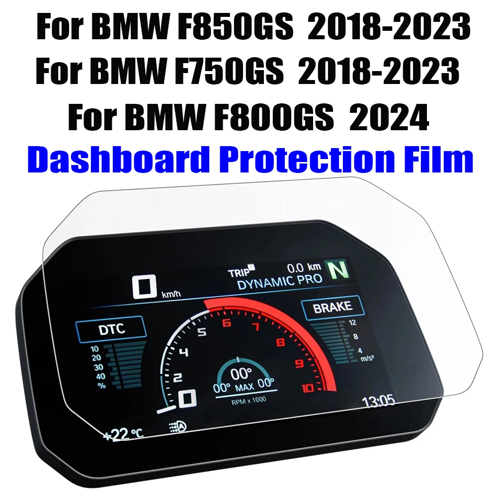 Motorcycle Dashboard Screen Protector Film For BMW F850GS F800GS F750GS Accessories Instrument Film F850 GS F750 GS F800 GS