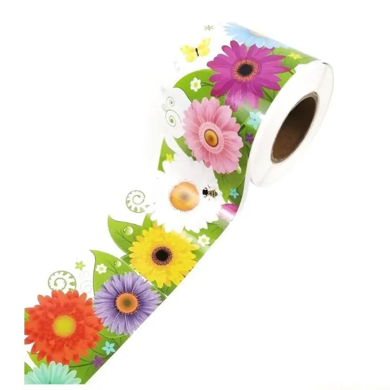 Classroom Home Scalloped Border Sticker Bulletin Border Trimmer Poster Board