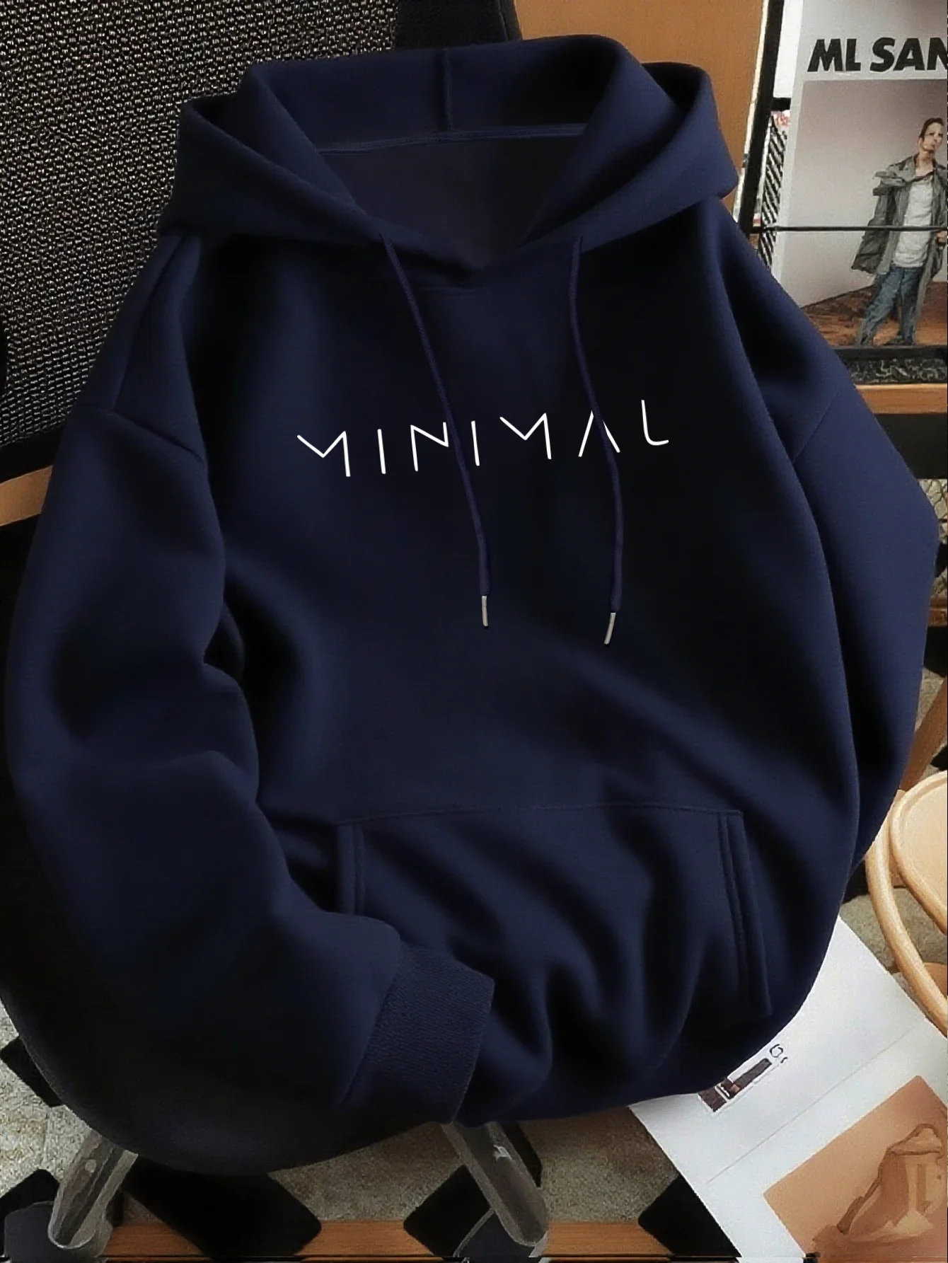 Autumn and WinterHooded Men Women Hoodies Fashion Sweatshirt Harajuku Long Sleeve Unisex Streetwear Tops Thermal sweatshirt