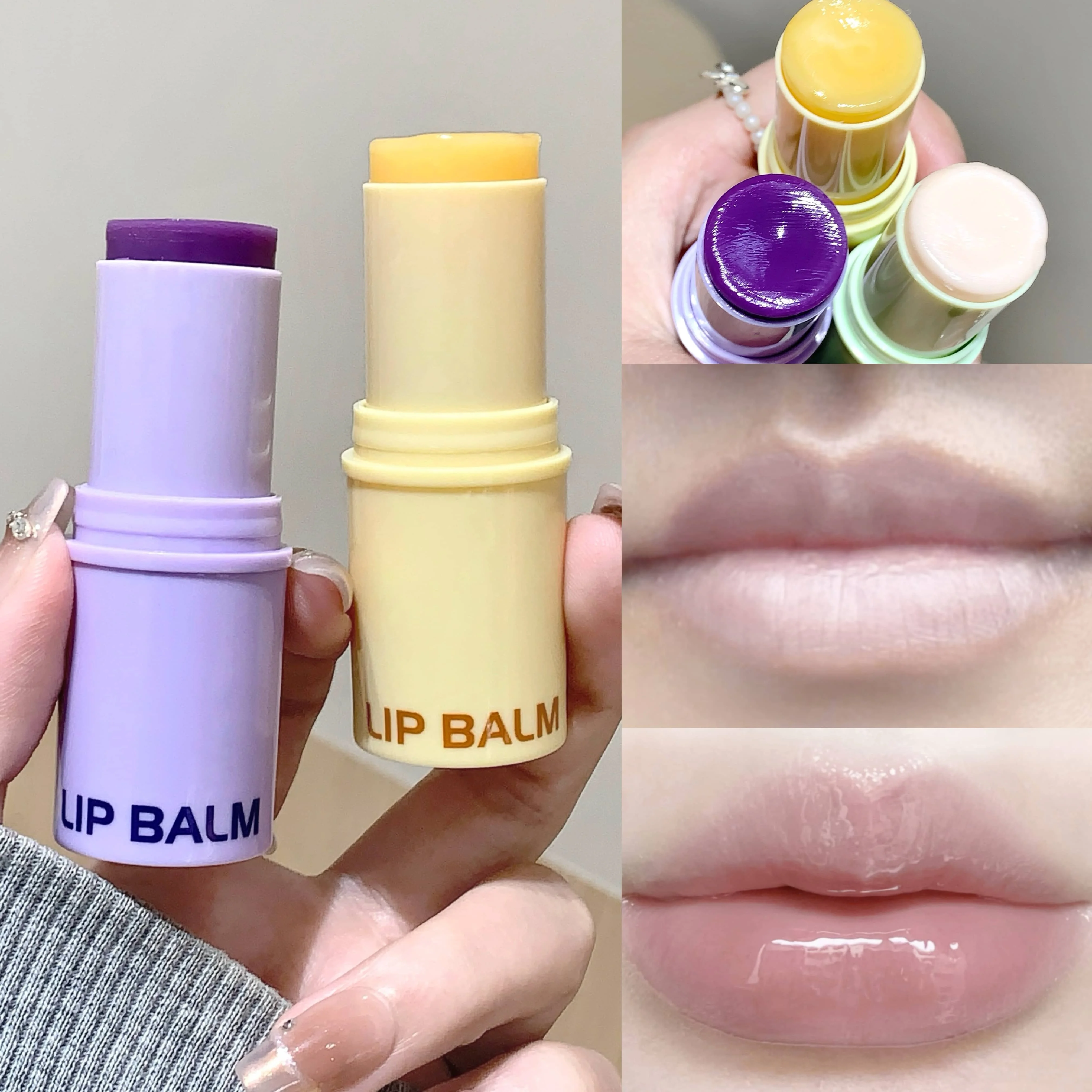 SHAQINUO Large Capacity Lip Balm, Hydrating & Moisturizing Lip Care for Autumn and Winter Use, Perfect as Lipstick Base