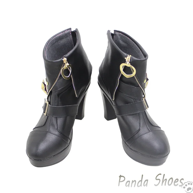 Juego Rebellion Anastasia zapatos de Cosplay Anime Cos Comic Cosplay disfraz Prop zapatos para fiesta de Halloween Con