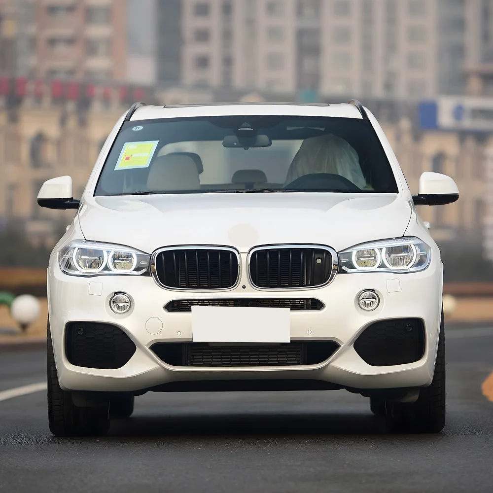 Zestaw przednich lamp LED do BMW X5 X6 28i 35i 50i F15 2014-2018, ulepszenie, wysoka jakość, soczewka projektorowa, akcesoria samochodowe.