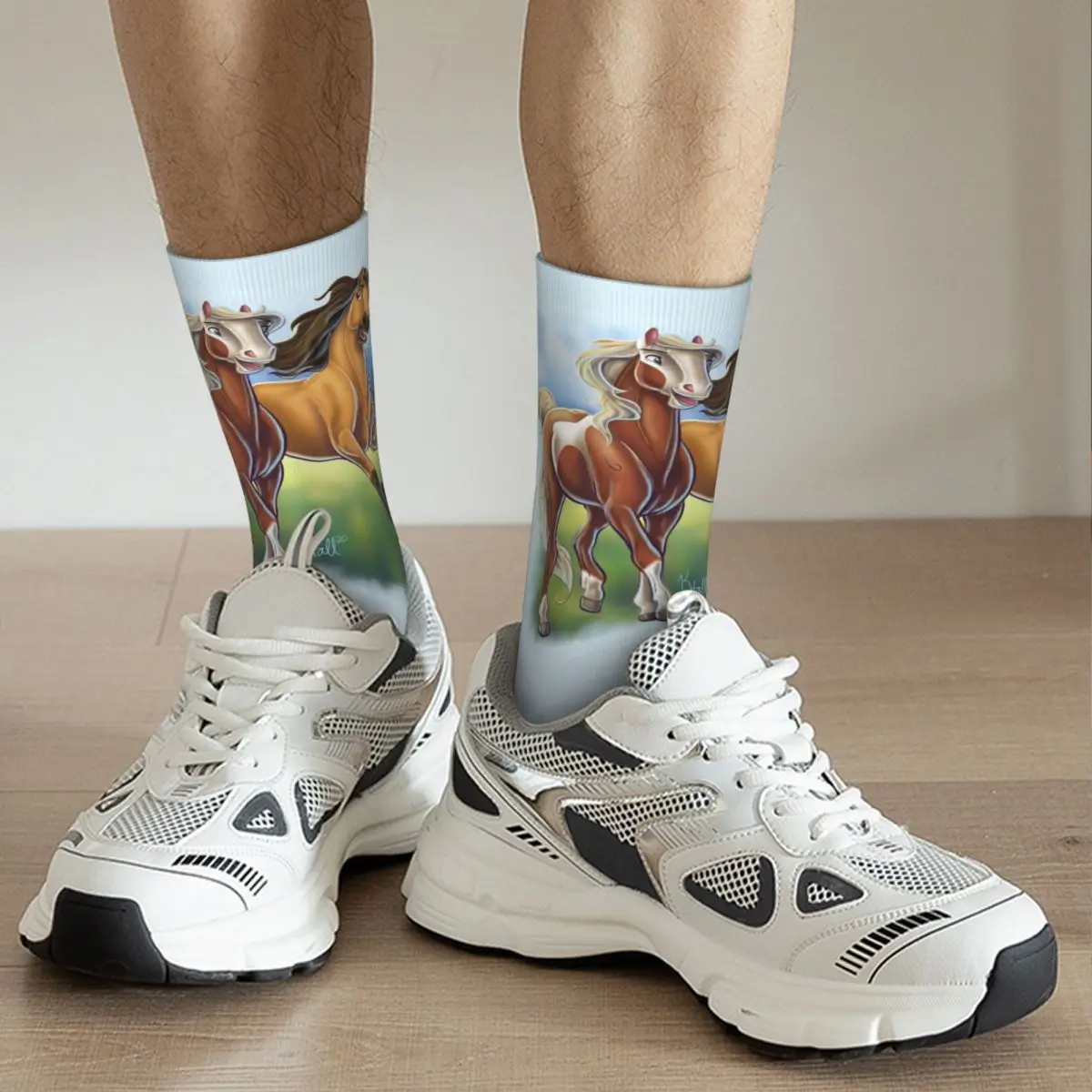 スピリットアンドレインソックス原宿スーパーソフトストッキングオールシーズンロングソックスアクセサリーユニセックスクリスマスギフト用