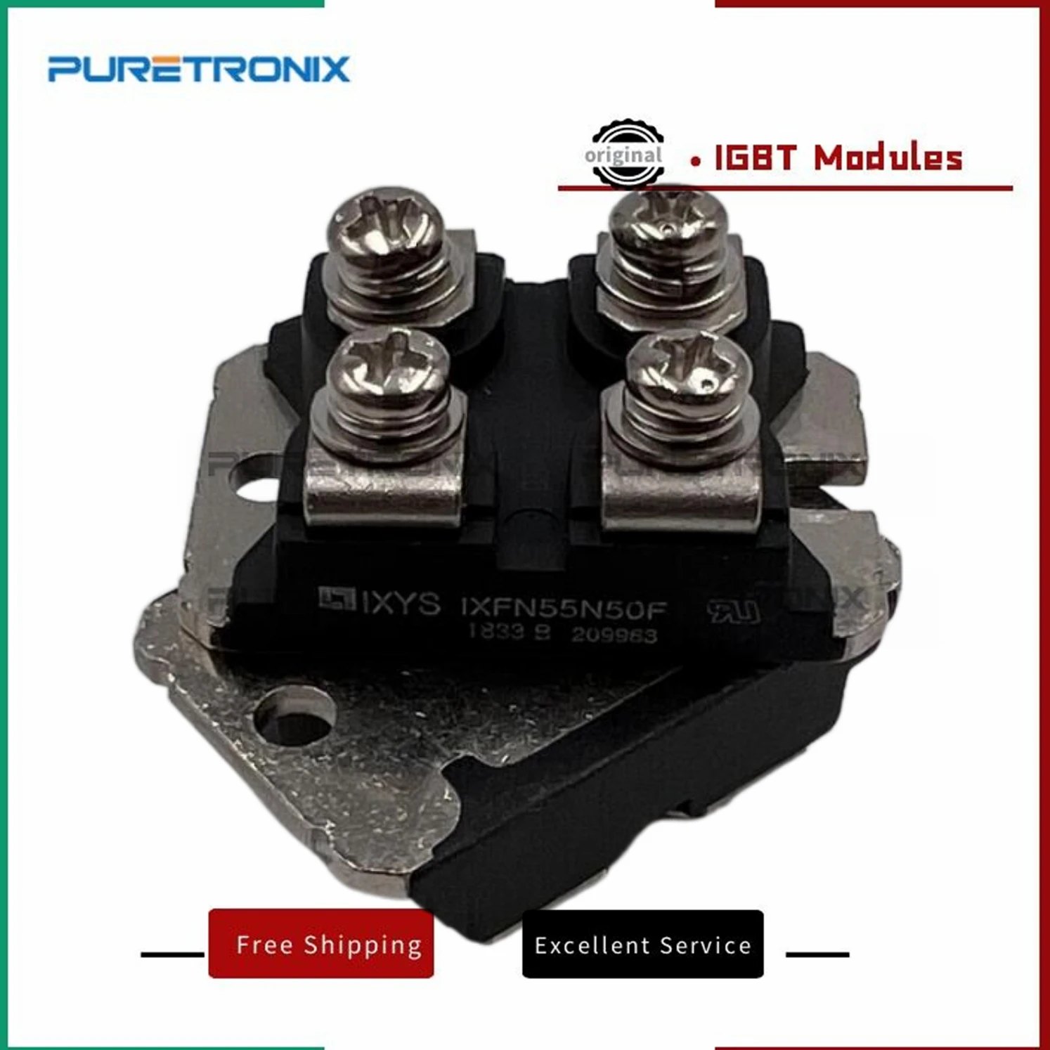 MOSFET N-CH 500V 55a, SOT227B