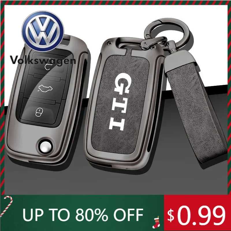 

Чехол-брелок для ключей Volkswagen (2026), защитный чехол-футляр для ключей для Golf 4 5 6 7 8 MK4 MK5 MK6 MK7 MK8 GTI, автомобильный брелок для ключей