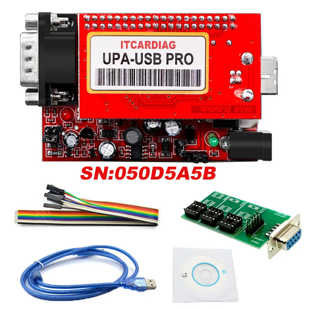 

USB-программатор UPA V1.3, чип ECU, настройка добавления сцены 350 МБ, SN: 050D5A5B UPA USB PRO, автомобильный диагностический инструмент, поддержка Win10