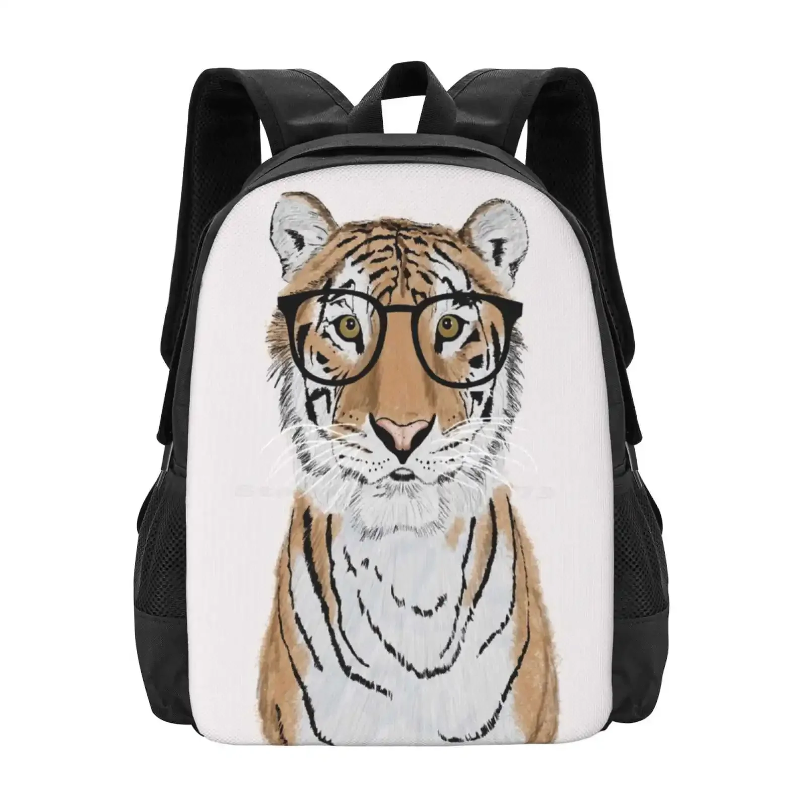 

Умный тигр, Лидер продаж, рюкзак, модные сумки, тигровый кот, милые жестокие очки, природные животные