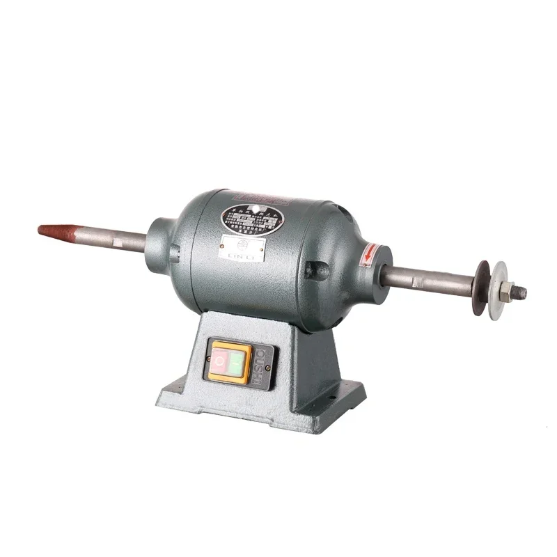 Desktop Polishing Machine Rust Grinding Electric Small Cloth Turbine Grinder Double-head Thread Single Phase