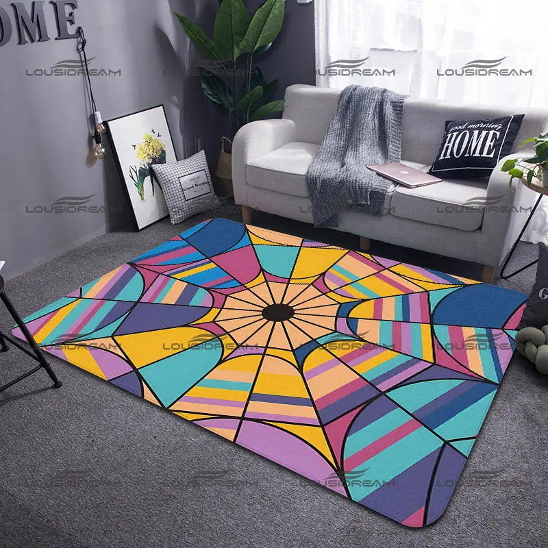 

Campus Suspense Drama Wednesday Carpet Horror TV Show Decorative Rugs Children's Bedroom Floor Pad Living Room Cushion Door Pad