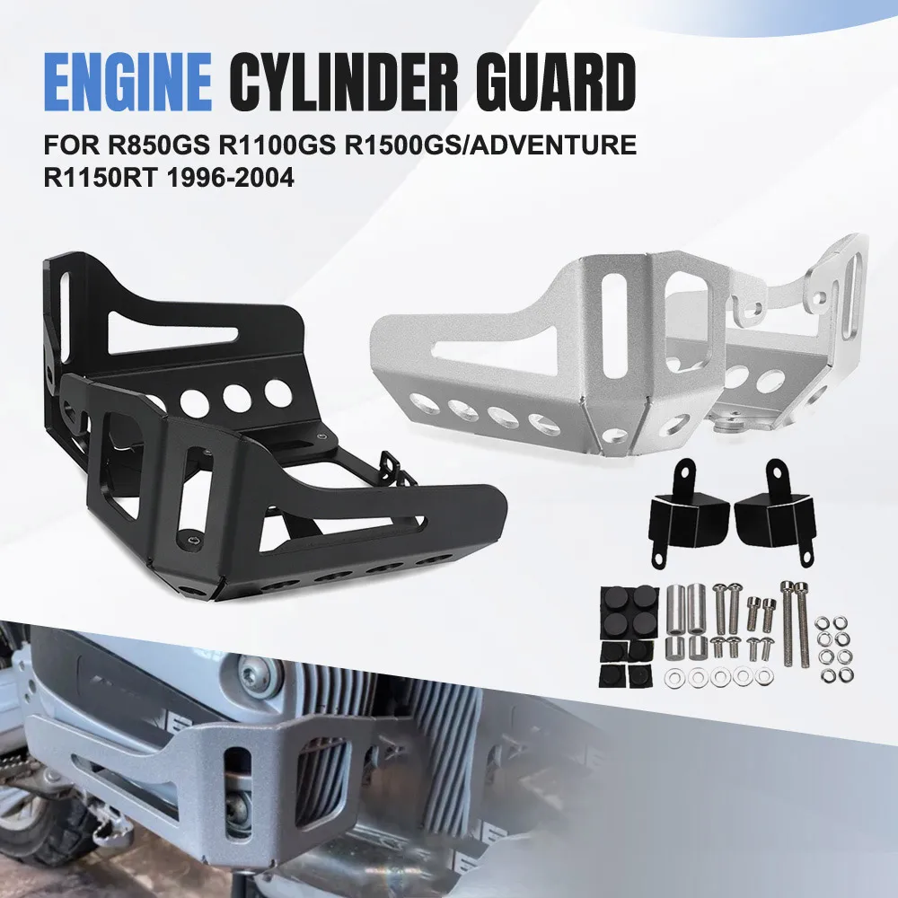 For BMW R850GS R1100GS R1500GS/Adventure R1150RT 1996-2004 Engine Cylinder Guard Motorcycle Cylinder Head Guard Engine Cover