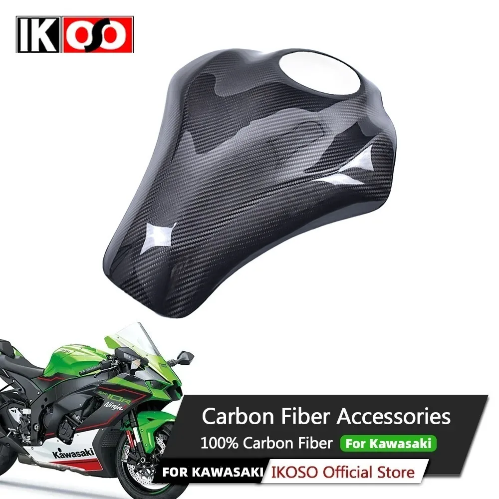 

For Kawasaki Z900 2017-2020 Carbon Fiber Fuel Tank Cover 100% Pure 3K Full Dry Carbon Fiber Motorcycle Modification Accessories