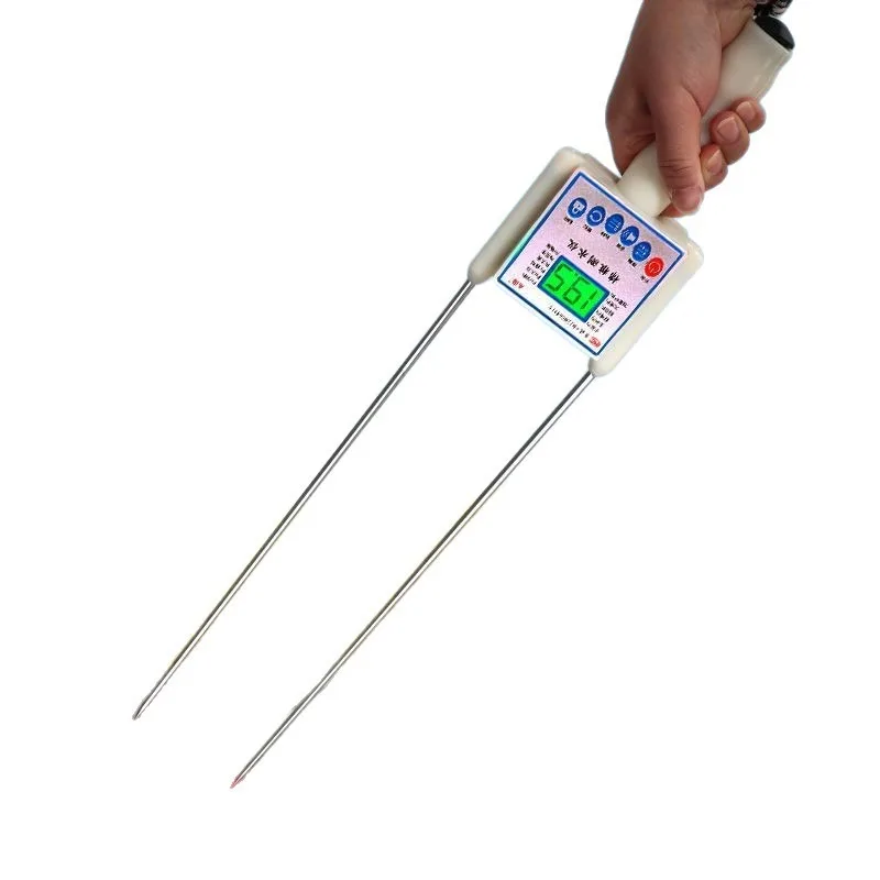

Grain moisture measuring instrument High-precision corn straw bag water measuring instrument Grain straw