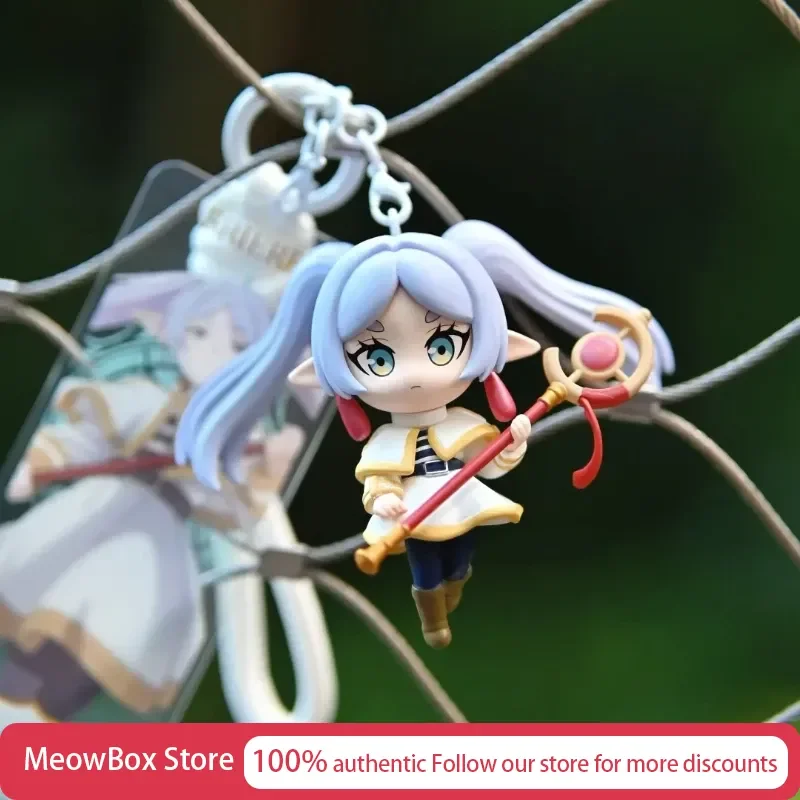 

New Frieren Trendy Blind Box Beyond Journey'S End Figure Keychain Pendant Hanging Decor Bag Charm Ornament Mystery Boxes Doll