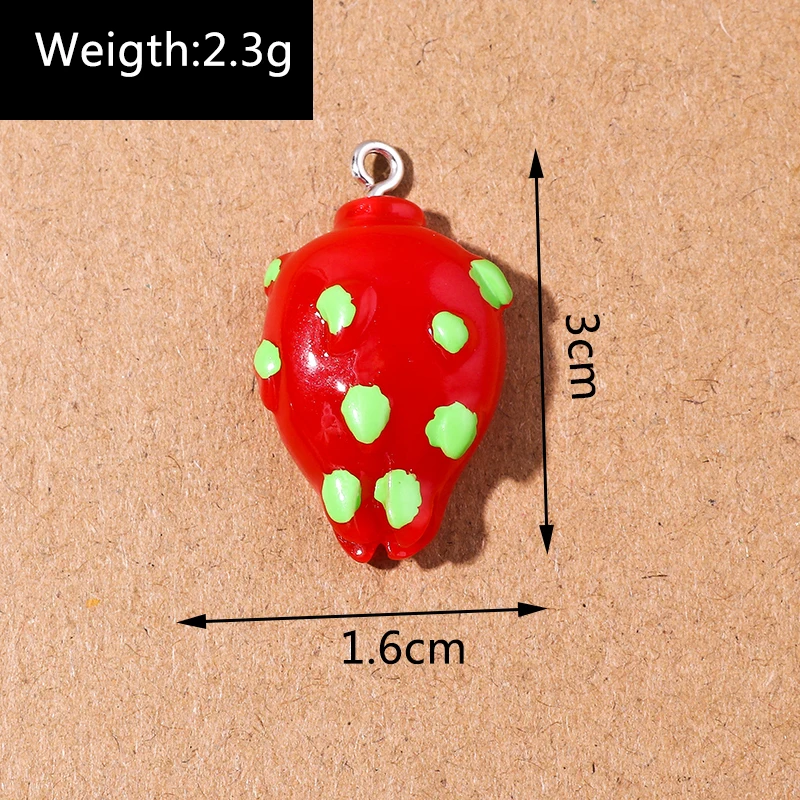 10 stücke niedliche 3d simulierte Sonnenblumen kerne bezaubert Gemüse frucht anhänger für die Herstellung von Ohrringen Halskette DIY Kinder schmuck geschenke – Detail 12