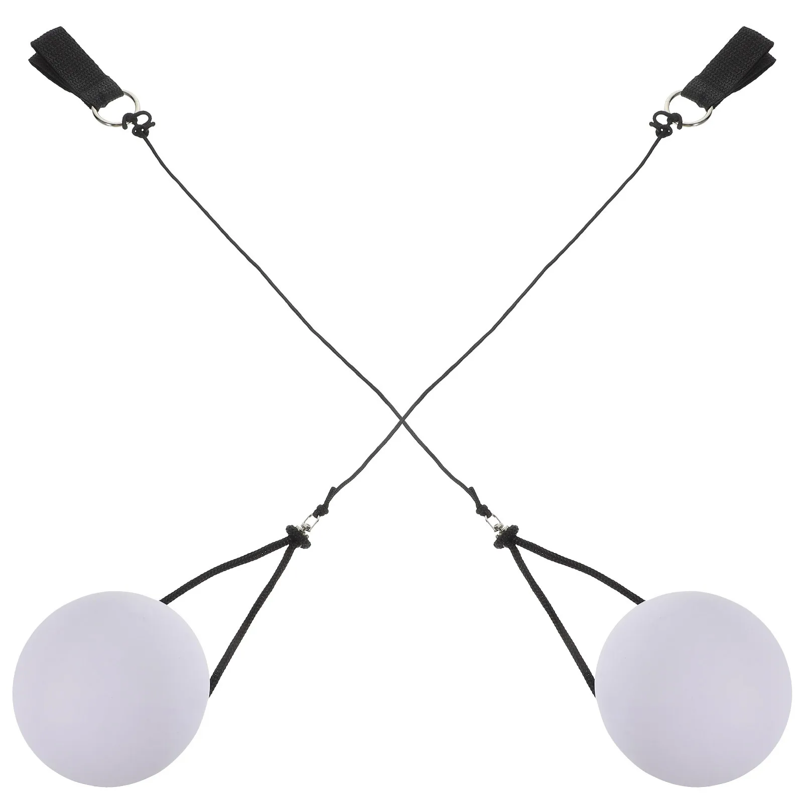 Balles de jonglage lumineuses LED, 2 pièces, brillent dans la nuit, pour Clubs, Festivals, fêtes, jouets de jonglage en plein air