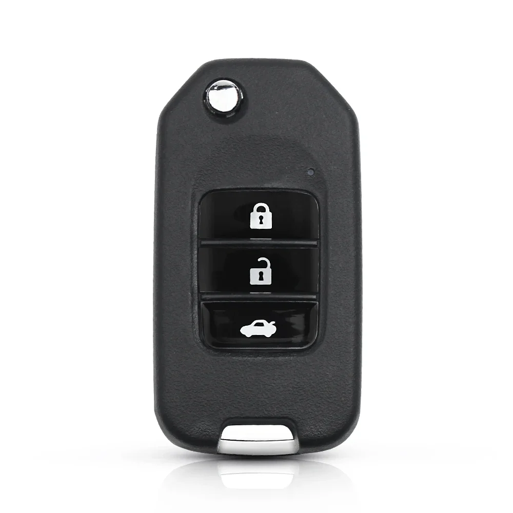 KEYYOU-funda plegable con tapa para llave remota, para Honda FIT HRV XRV VEZEL CITY CIVIC JAZZ