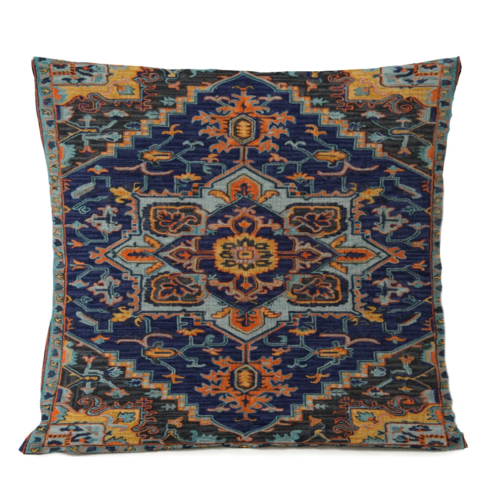 New Bohemian Tribal Texture Geometric Pillow Home Decor Ethnic Persian Carpet Throw Pillows for Bedroom Decoration Sofa Cushion