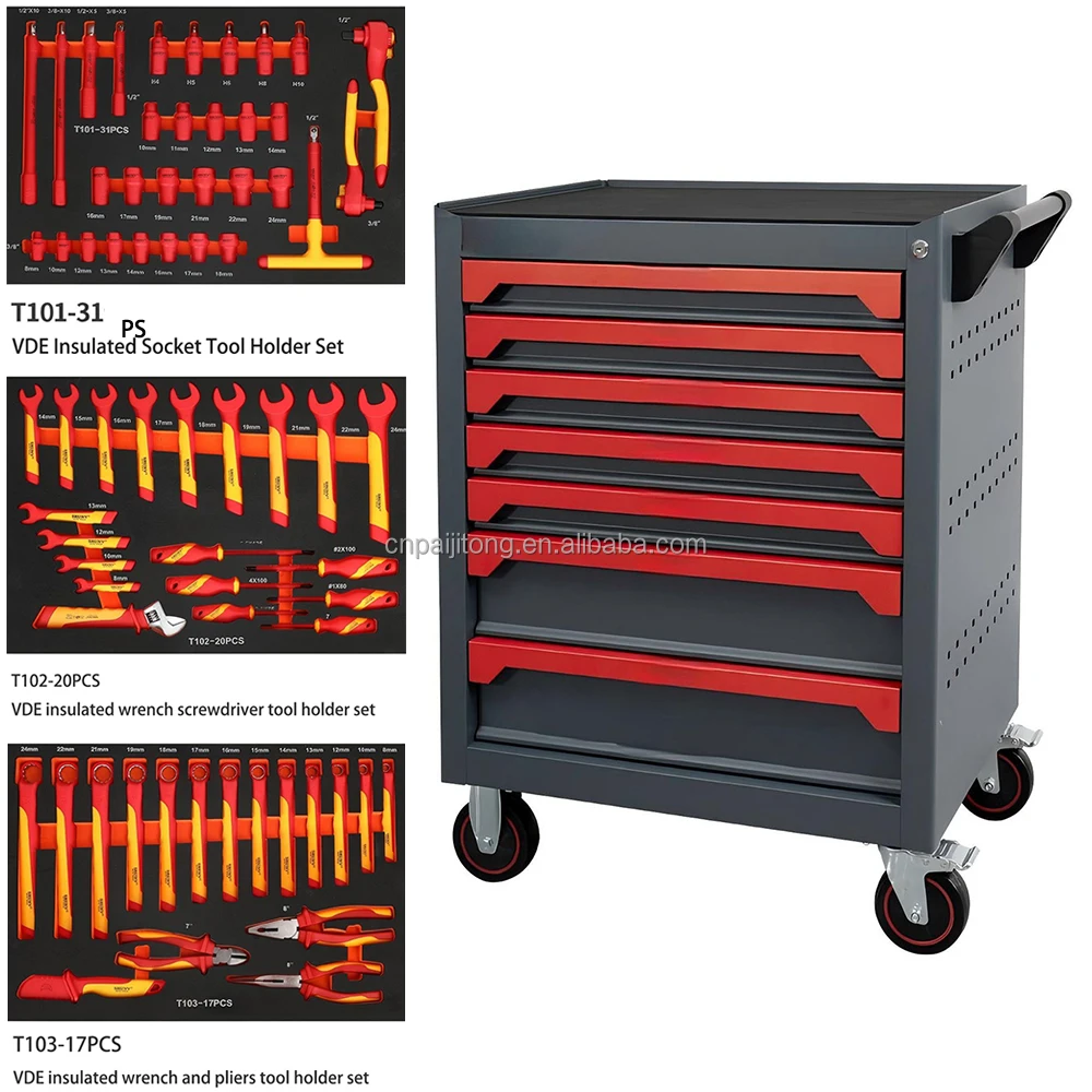 

Workshop Tool Set Garage Cabinets With Tools Drawer Cabinets With Tools Insulation Tool Kit 257 Pcs Tools