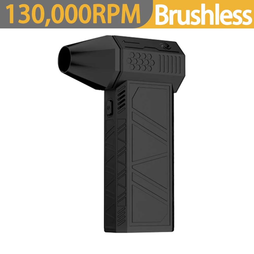

130000RPM 52M/S Mini Turbo Fan High Power Jet Fan Brushless Motor Air Dust Blower Air Blower for Computer Keyboard Cleaner