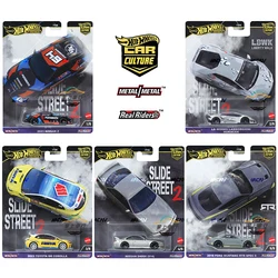 2024 FPY864 HOT WHEELS 1:64 SLIDE STREET 2023 nissan z 240sx s14 Lamborghini huracan gr corolla ford mustang rtr car model