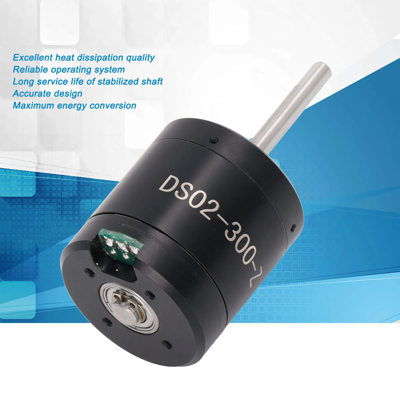 

Long Shaft Brushless Motor Waterproof IPX8 Heat Dissipation Stable Performance for Underwater 26V Long Shaft Brushless Motor