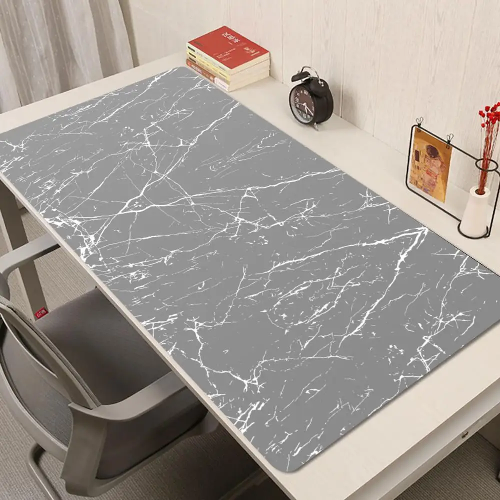 

Серый коврик для мыши с треснутой текстурой, нескользящий игровой коврик для мыши нескольких размеров, геймерский коврик для киберспорта, игровая механическая клавиатура, настольный коврик XXL