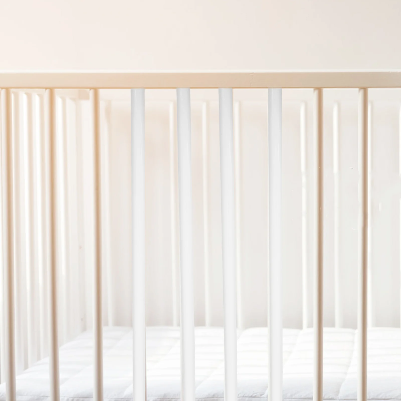 4 Peças de Peças de Reposição para Cercadinho Infantil, Tubos de Suporte em Aço Inoxidável de 22,79 Polegadas, Barreiras para Cercadinho, Montagem Fácil