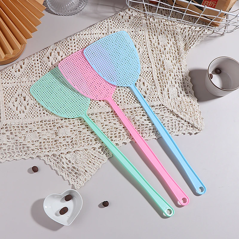 1Pc Anti-mosquito Shoot Fly Pest Control Mosquito Fly Catcher Plastic Fly Swatter Beat Insect Flies Pat Home Kitchen Tool