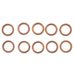 10x Exhaust Muffler Gaskets for 49 50 110 150cc Gy6 Moped Scooter ATV