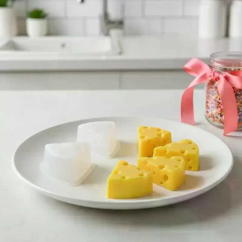 Cartoon 3D Cat Cheese Silicone Mould DIY Pudding Mousse Jelly Cheese Chocolate Mold Mochi Dessert Cake Decorating Tools Bakeware