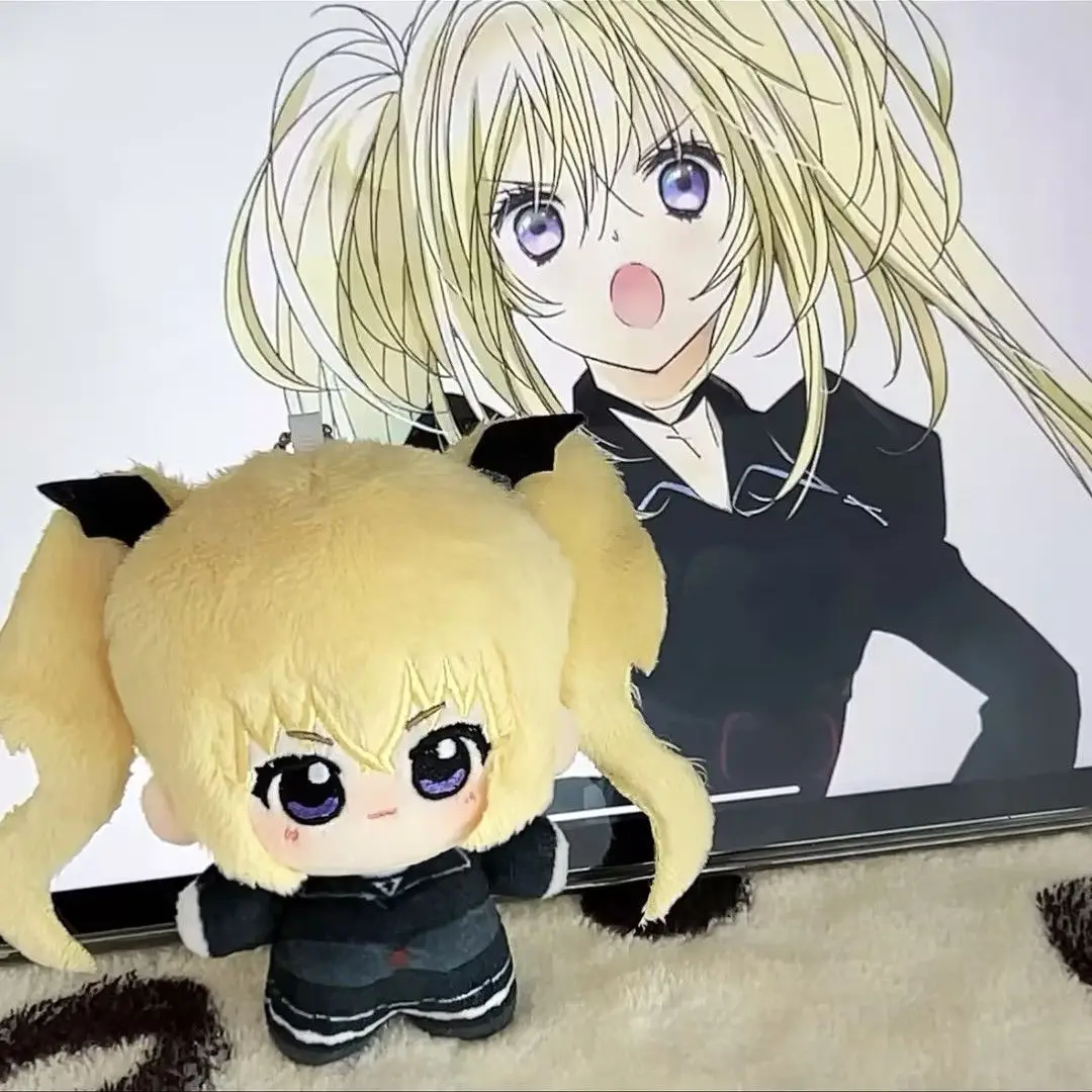 Gevulde 10 cm Anime Shugo Chara Nunu Push Doll Hinamori Amu Tsukuyomi Utau Mashiro Rima Rugzak Hanger Sleutelhanger Kid Xmas Gifts