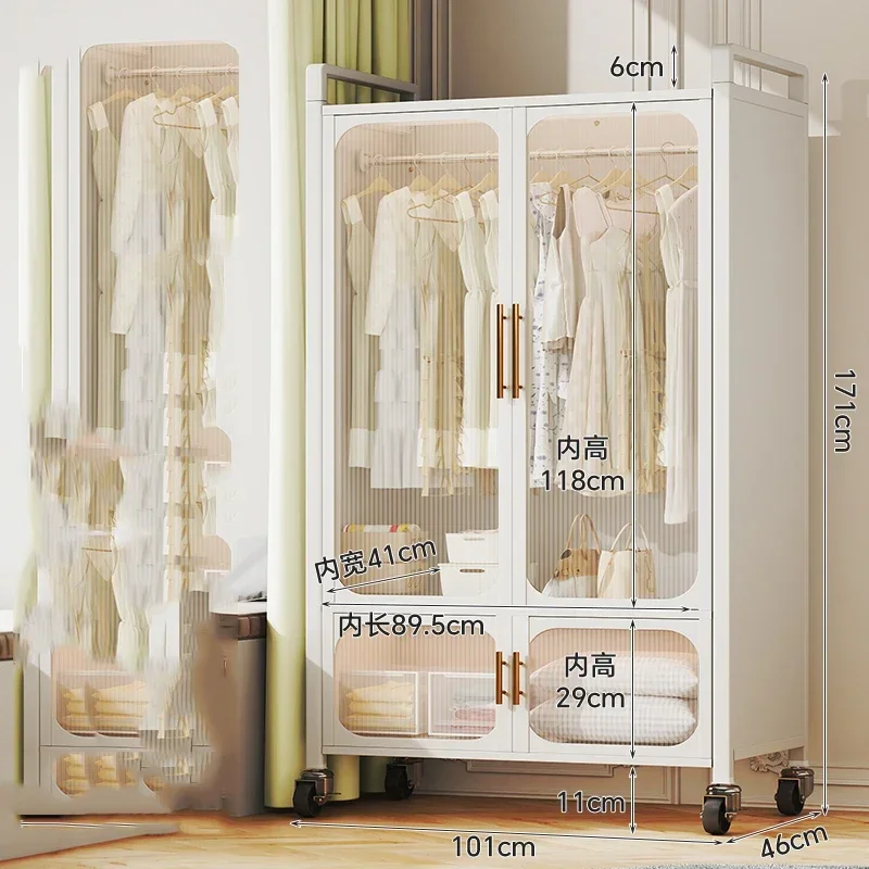 

y Wardrobes Storage Modern Display White Cabinets Luxury Organizer Armario De Ropa Salon