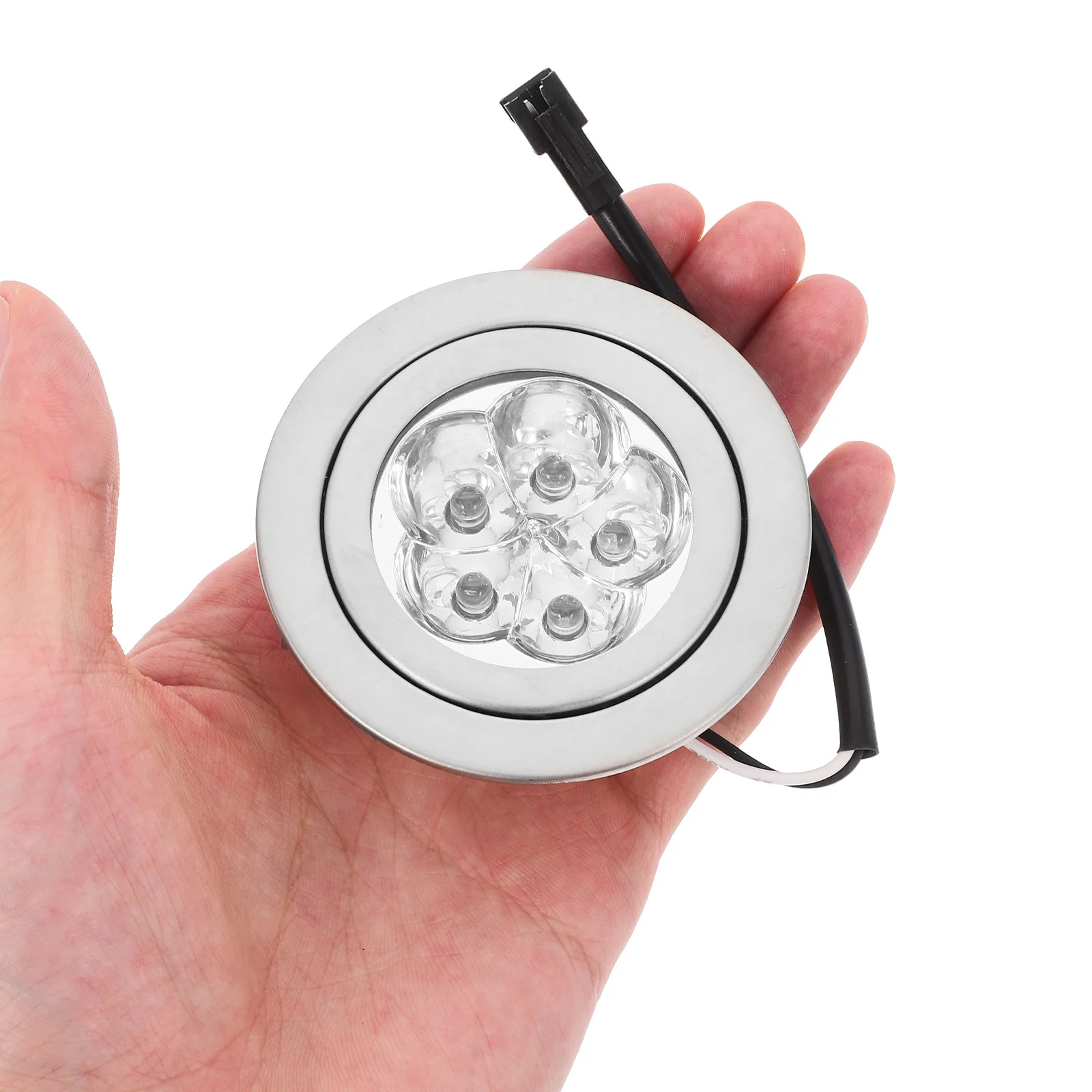 لمبة إضاءة Led مستديرة 12 فولت لأداة إضاءة غطاء محرك السيارة كفاءة استخدام الطاقة مصباح لمبات بديلة