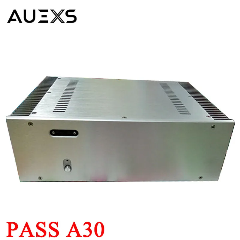 

AUEXS 30w*2 Reference PASS A30 Class A Power Amplifier High Power HIFI 2 Channel FET Amplifier Audio