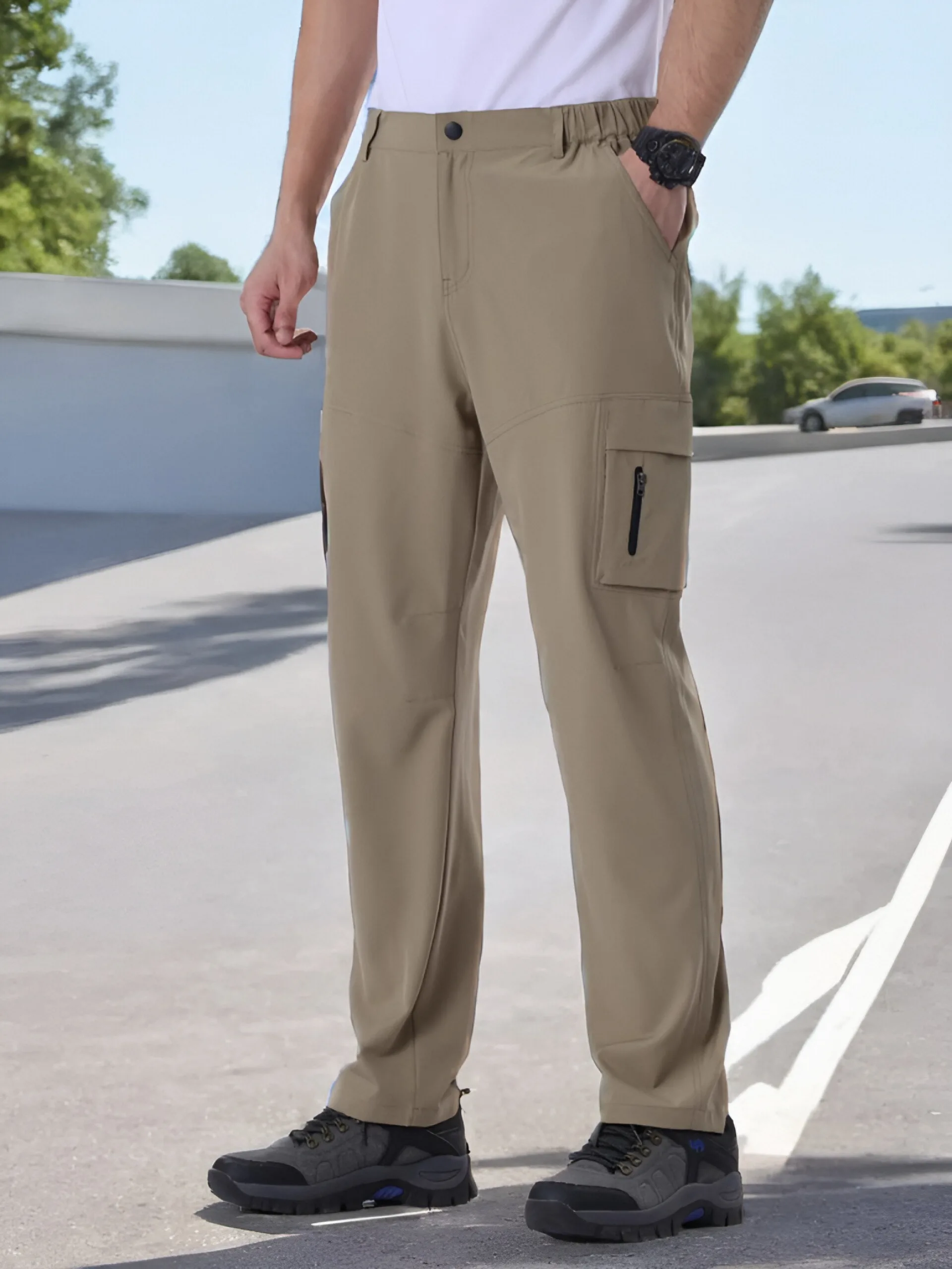 

Водонепроницаемые походные брюки унисекс для кемпинга, треккинга, скалолазания, дождевые брюки для спорта на открытом воздухе, быстросохнущие горные женские и мужские брюки