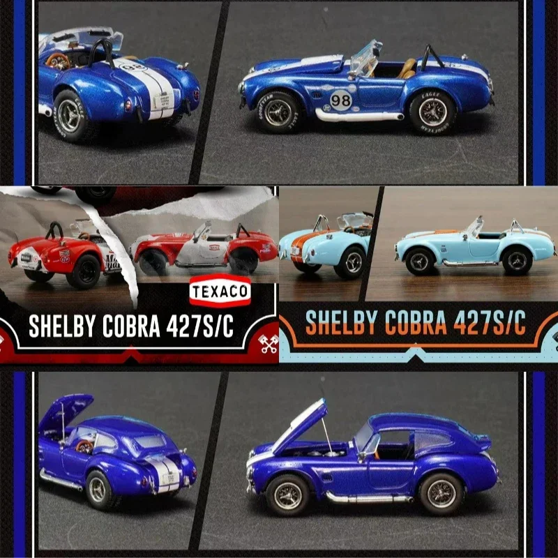 Fine Works64 1:64 shelby cobra 427 Limited499 Diecast Model Car