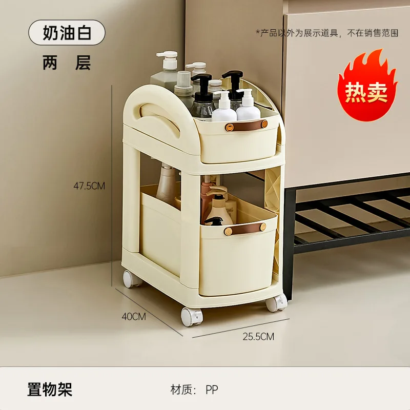 رف المطبخ متعدد الطبقات من الأرض إلى السقف، رف تخزين البهارات متعدد الوظائف، عربة رف قابلة للسحب #6