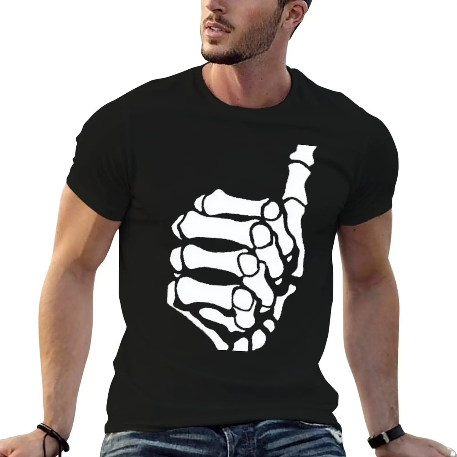 mrballen thumbs up T-Shirt Stylish Graphic Short Sleeve Top